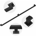 Jiubiaz rampe escalier murale main courante escalier noire rev�tement garde corps longueur 150 cm fabriqu� ...