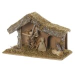 Crche traditionnelle de nol vide