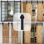 Jn. songs - kit quincaillerie grange 1, 83m rail porte coulissante pliante kit roulette suspendue systeme ...