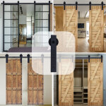 Jn. songs - kit quincaillerie grange 2, 0m rail porte coulissante pliante kit roulette suspendue systeme ...