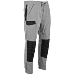 Pantalon jogging molleton �lastique lma gris 1782 crypto t. xl