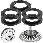 Joint bonde evier, 6 paquets � ext�rieur 54 mm, � int�rieur 32 mm cuisine baignoire bonde lavabo joint ...