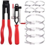 Joint boot pince pince kit - pinces  cravate  l'oreille 10pcs, kit d'outils pour bande de voiture, ...