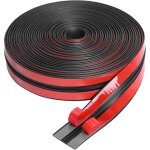 Joint en caoutchouc pour pare - brise de voiture, 4 m x 30 mm, en forme de t, bande d'�tanch�it� pour ...