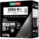 Joint de carrelage 2, 5 kg 5056 prolijoint design parexlanko blanc