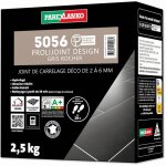 Joint de carrelage 2, 5 kg 5056 prolijoint design parexlanko gris rocher