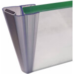 Joint de douche magn�tique pour cabine, vitre, paroi et porte de douche verre �paisseur 8mm - longeur ...