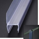 Joint d'�tanch�it� inf�rieur de porte de douche sans cadre, type h, avec goutti�re anti - gouttes, pour ...