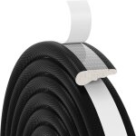 Joint fenetre isolation, 5m joint fen�tre et porte de mousse adh�sive, bande caoutchouc antichoc, boudin ...