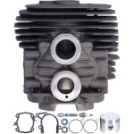 Joint de piston de cylindre de 50 mm, bougie d'allumage, kit de soupapes pour tron�onneuses stihl ts410 ...