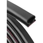 Joint de porte autocollant en caoutchouc - bande d'�tanch�it� avec isolation phonique, r�sistance aux ...