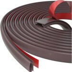 Joint de porte autocollant caoutchouc - bande d'�tanch�it� isolation phonique, r�sistance aux intemp�ries ...