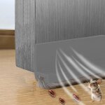 Joint de porte, boudins de portes et isolation, bande d'�tanch�it� de fond de porte maison auto - adh�sif ...