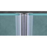 Joint porte douche, joint pare baignoire, joint paroi de douche, pour paroi en verre 6 mm / 8 mm / 10mm ...