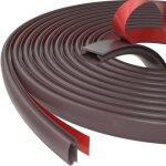 Joint porte fen�tre isolant froid et phonique d - profil, joint de porte d'entr�e caoutchouc autocollant, ...