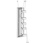 Joint de porte repre 53 (partie conglateur)