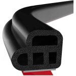Joint de porti�re de voiture double couche, joint en caoutchouc, type l, isolation phonique en caoutchouc, ...