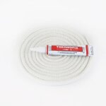 Joint rond tress� (blanc) � 7 mm x 2, 5 m + colle