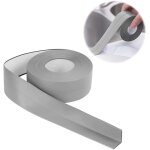 Joint salle de bain - 3. 2m55mm bande etancheite autocollante en pvc - plinthe souple autoadh�sive