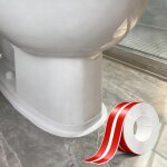 Joint salle de bain, ruban calfeutrage silicone autocollant anti - moisissure blanc - joints �tanch�it� ...