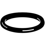 Joint torique pour embase m�canisme wc valsir winner s, cubik s, tropea s, tropea 3