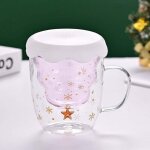 Jolie tasse de no�l, tasse � caf�, tasse � th�, tasse � lait, verre isotherme double paroi, tasse � expresso ...