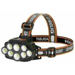 Joorrtphare usb super lumineux � 8 led avec 2 piles �tanche pour le camping, la p�che, la grotte, le ...