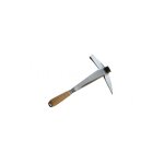 Jouanel - marteau couvreur � droite, forg�, manche bois, panne large - r�f: macds