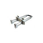 Jouanel - plieuse � main double colonne, 3 rouleaux de guidage - ref: plimdc3 - hauteur de relev� 5 � ...