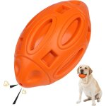 Litzee - jouet chien indestructible, jouet  mcher pour chien balle sonore en caoutchouc jeux pour chien ...