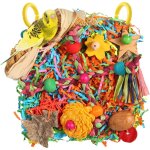 Jouets pour oiseau perruche, tapis d'escalade mural pour perroquets, calopsittes, conures, ins�parables, ...