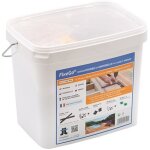 Jouplast - fixation invisible pour lame de terrasse en bois fixego