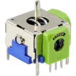 Joystick tru components 98002c2 425679 12 v / dc levier m�tallique pin � souder 1 pc(s) s882071