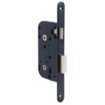 Jpm - serrure � larder multibat � condamnation axe 50mm finition noir � bout rond sans g�che 260000 02 ...