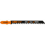 Jt144d - 100 100 lames pour scie sauteuse en hcs pour bois droite et brut 100x4x6tpi