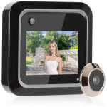 Judas de visionneuse de porte, visionneuse de porte � piles, appartement hd de s�curit� grand angle de ...