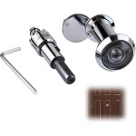 Judasoporte avec couvercle de protection 200� grand angle, objectif optique verre 16 mm avec outil de ...