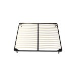 Provence literie - sommier metal 120x190 cadre � lattes + pieds 29 cm epaisseur metal 1, 2 mm 14 lattes ...