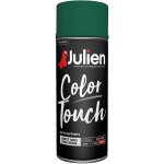 Julien - peinture arosol color touch multi - supports - brillant vert basque - 400 ml