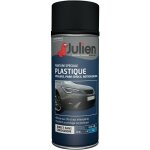 Peinture a�rosol pour plastique de v�hicules - mat noir - 400 ml julien