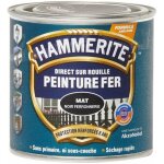 Peinture mat ferronerie noire 250 ml - hammerite