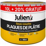 Julien - sous - couche pour plaques de plâtre cartonnées - aspect mat blanc 12l Julien - sous - couche pour plaques de plâtre cartonnées - aspect mat blanc 12l