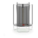 Jump4fun - trampoline de jardin cocon 150 cm - 5ft - filet intrieur, matelas de protection