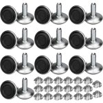 20 pack pied v�rin r�glable pour meuble, pied de nivellement aevc t - �crou filetage m8x20x30mm, vis ...