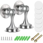 2pcs butoir de porte magn�tique en acier inoxydable but�es arr�ts de porte door stoppers pour montage ...