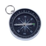 Boussole avec cadran, boussole � poche portable de 45 mm, boussole de survie haute pr�cision