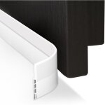 Calfeutrer bas de porte, 100 x 4. 5cm bande d'etanch�it� en silicone, souple isolant phonique thermique ...