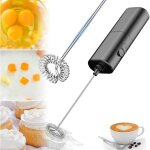 Mini fouet m�langeur �lectrique, milk frother, m�langeur, mini foamer, mini fouet � caf�