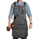 Tablier de menuiserie pour homme tablier de travail pour homme de 20 oz avec 9 poches à outils, tablier ... Tablier de menuiserie pour homme tablier de travail pour homme de 20 oz avec 9 poches à outils, tablier ...