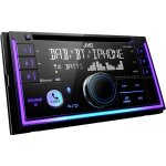 Jvc - kw - db95bt autoradio 2 din port pour commande au volant, connexion possible � une cam�ra de recul, ...